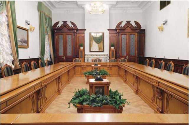 Rectangular table oak